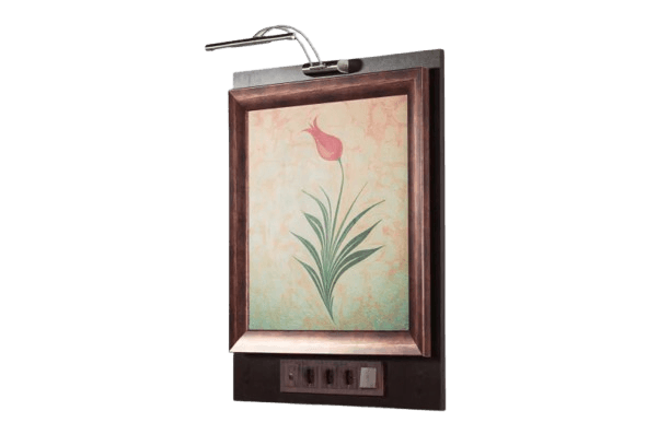 wooden bed head unit